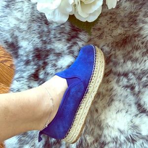 Sam Edelman royal blue loafers